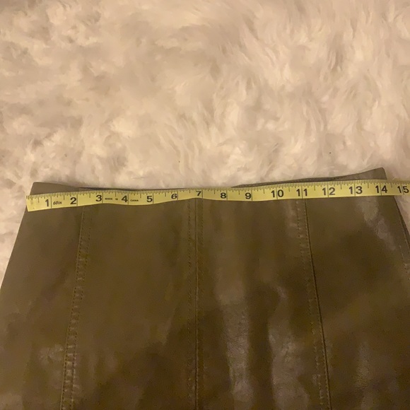 Free People Vegan Suede Modern Femme Mini Skirt - Picture 6 of 6